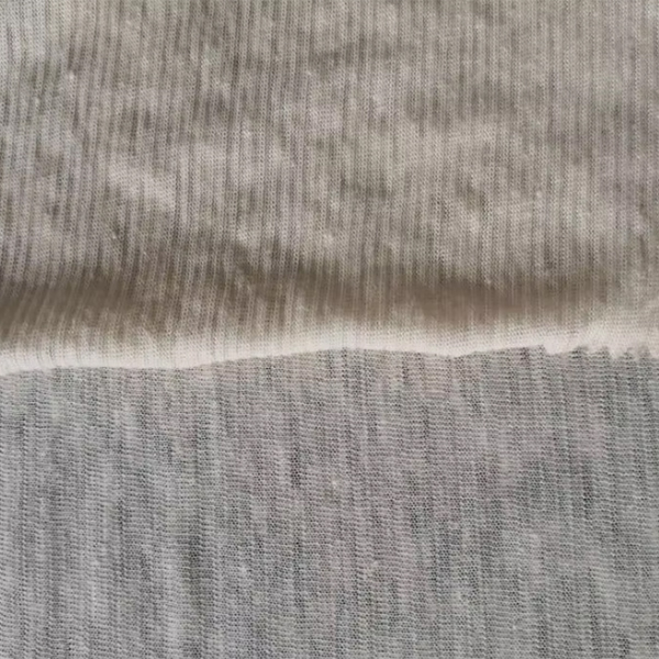 55%Linen 45%Cotton Blends P/D 135gsm Knitted Fabric For Clothes Making