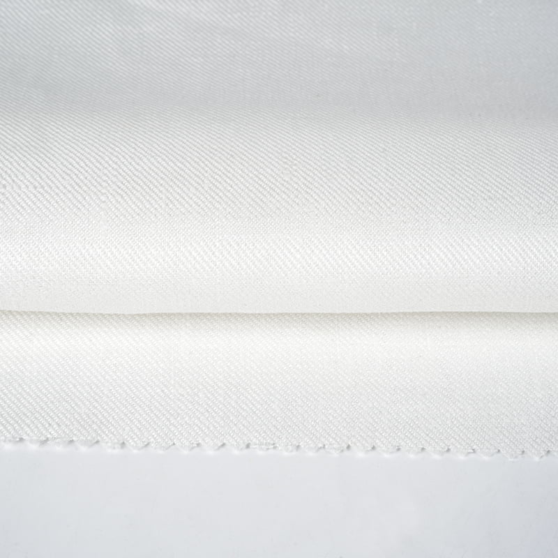 New Pure Linen in Twill Style Solid Dyeing in Beautiful Colors Fabric For Women and Men 's Clothes Making