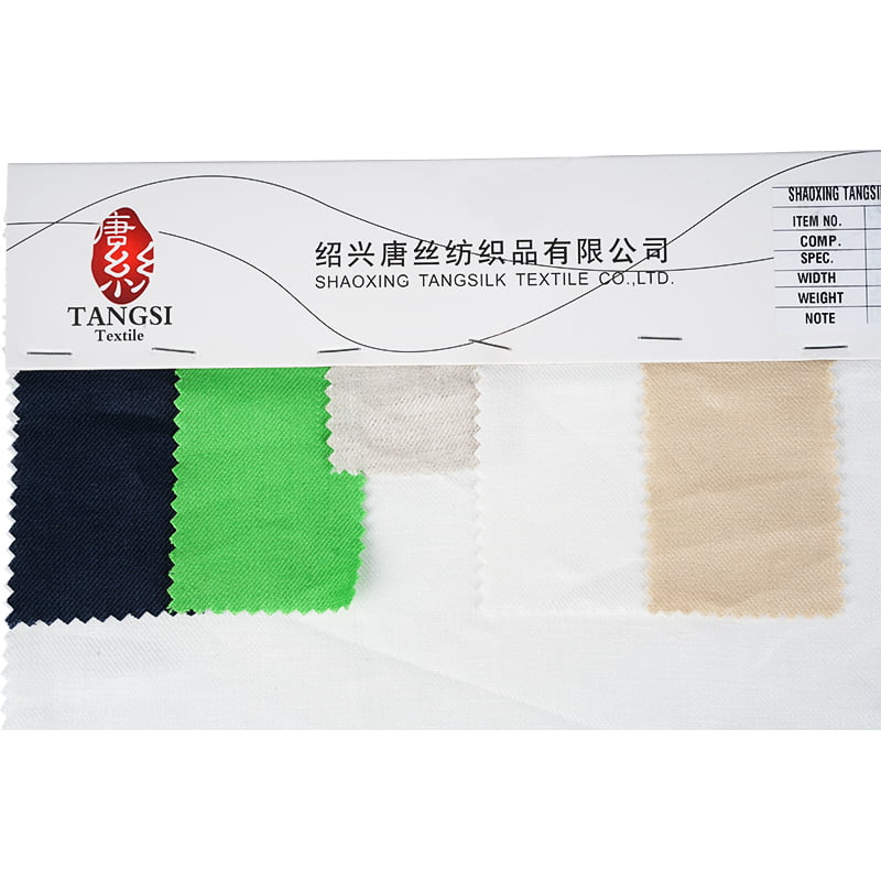 New Pure Linen in Twill Style Solid Dyeing in Beautiful Colors Fabric For Women and Men 's Clothes Making