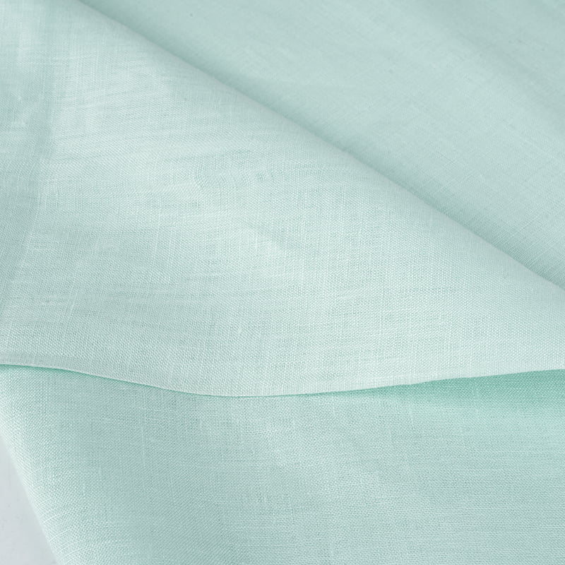 Pure Linen In Light Weight Soft Solid Dyeing Woven Plain Fabric for Making Fashion Clothes