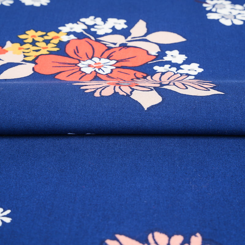 100% Rayon 130gsm Lightweight Printing Cotton Woven Fabric